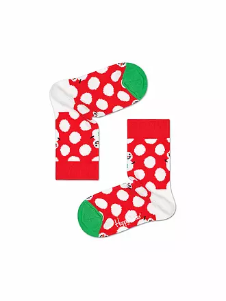 HAPPY SOCKS | Kinder Socken SNOWMAN medium red | 
